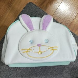 Bulgari Kids Bunny Pouch - White and Lavender